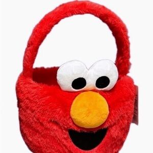 Elmo furry basket